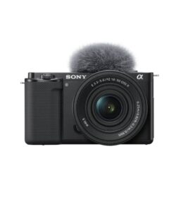 Cámara Sony ZV-E10 con lente kit 16-50 mm