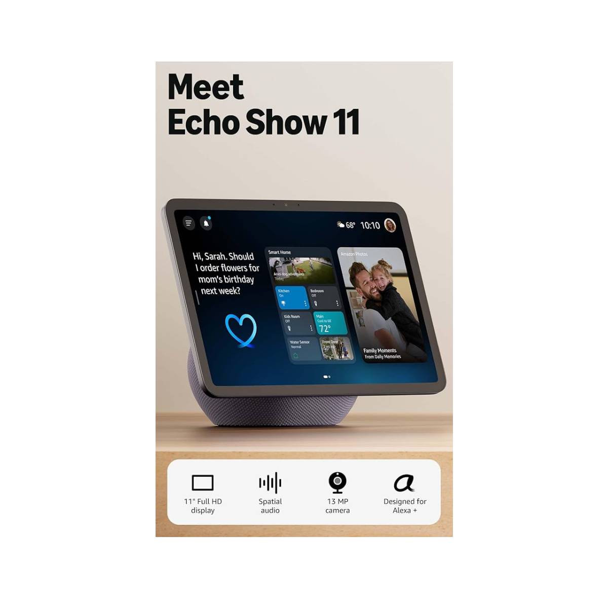 Asistente de voz Amazon Echo Show 11 (Primera generación) - Imagen 2
