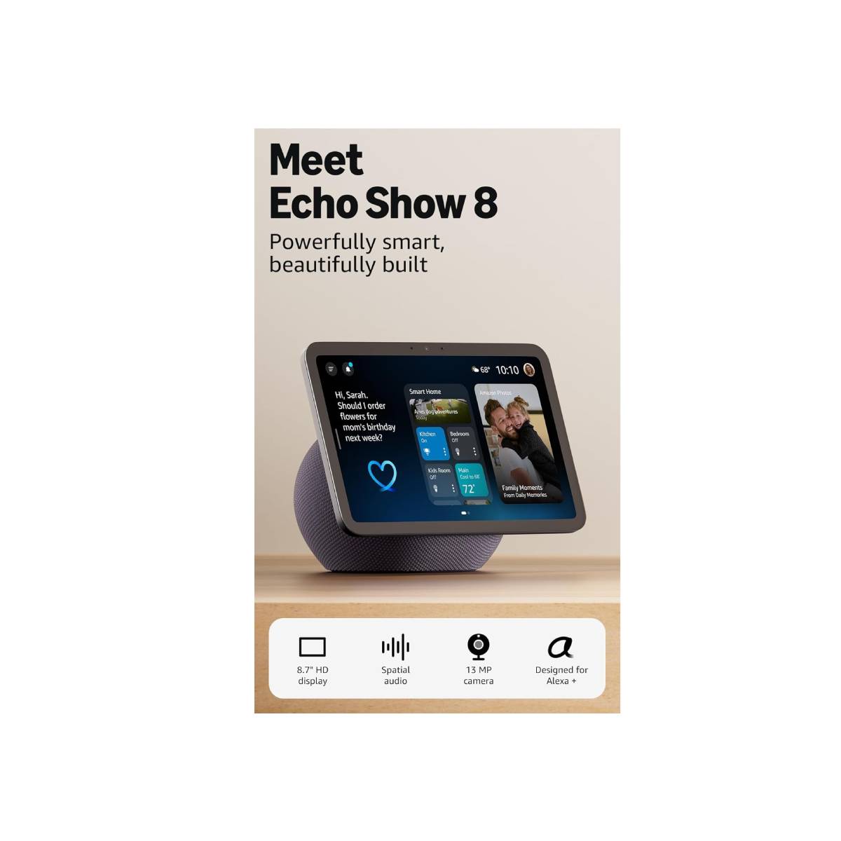 Amazon Alexa Echo Show 8 de cuarta generación - Imagen 3