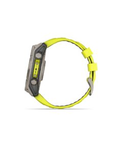 Alternative view of Smartwatch Garmin Fenix 8 Solar Zafiro con correa amarilla/grafito de 51 mm