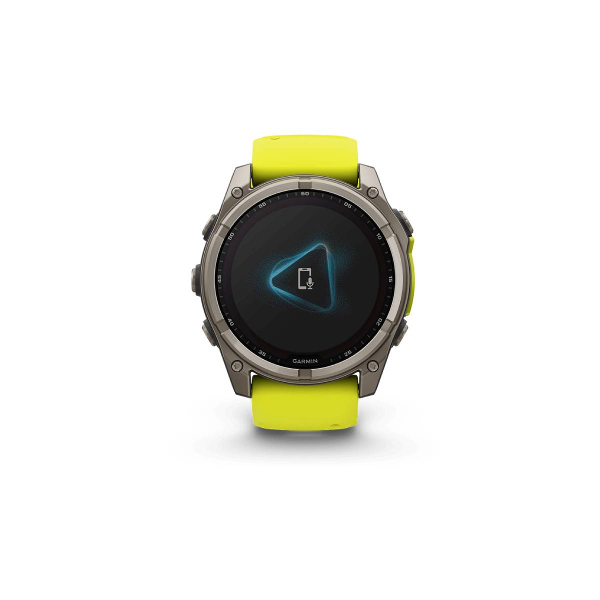 Smartwatch Garmin Fenix 8 Solar Zafiro con correa amarilla/grafito de 51 mm - Imagen 3