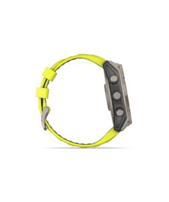 Smartwatch Garmin Fenix 8 Solar Zafiro con correa amarilla/grafito de 51 mm - Imagen 5
