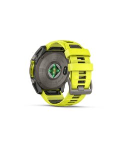 Smartwatch Garmin Fenix 8 Solar Zafiro con correa amarilla/grafito de 51 mm - Imagen 6